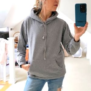 J Crew Gray Hoodie with pockets
